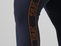 Legging fitness feminina com elástico lateral activity dlk grafite